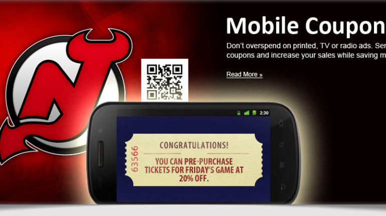 Mobile coupons by protexting
