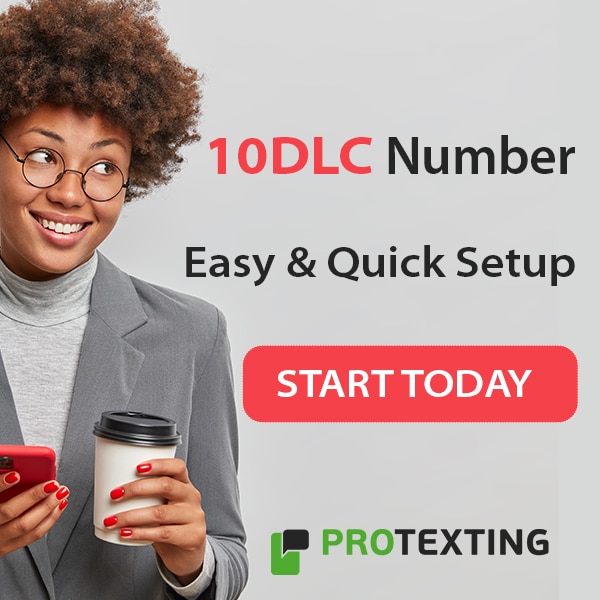 What are the benefits of using a dedicated 10DLC number?
