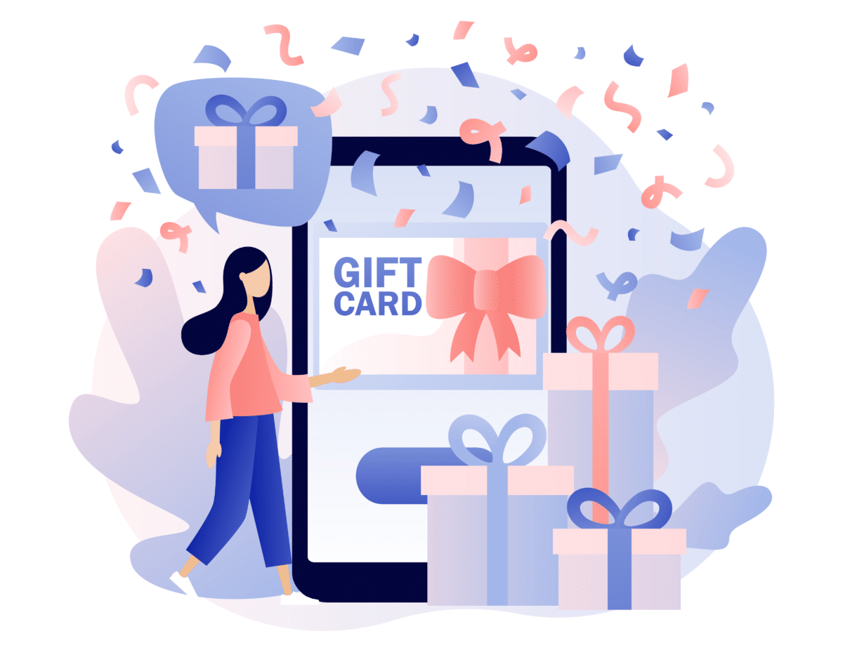 sms gift card