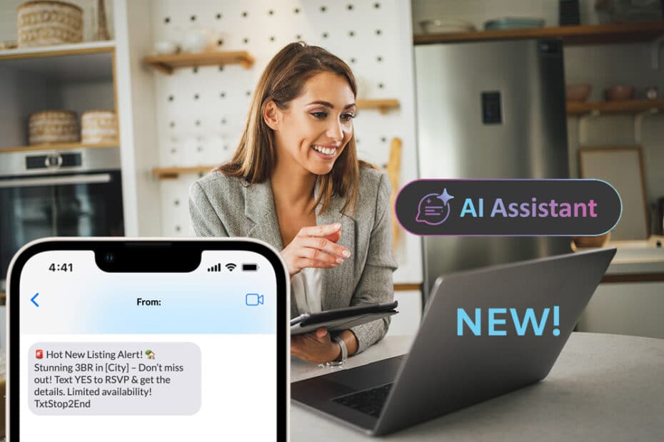 AI feature Send Group SMS & MMS