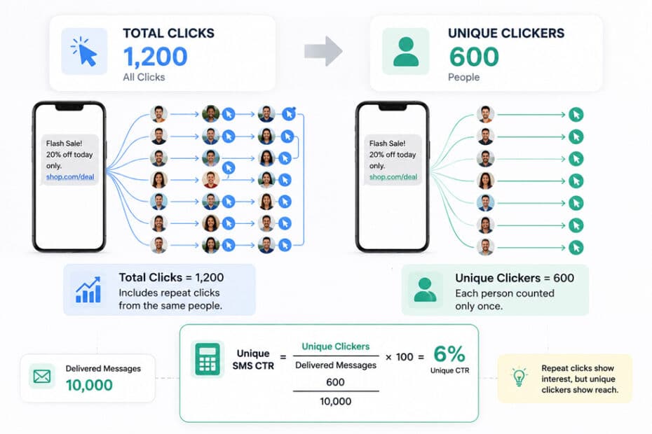 Advanced SMS Click Analytics and Engagement Insights