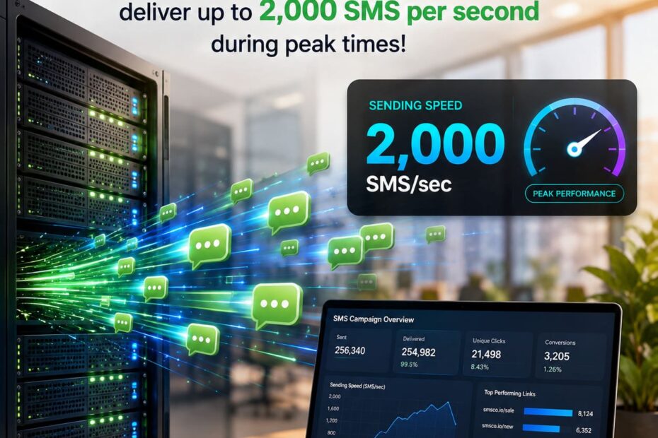 Super-Fast SMS Sending