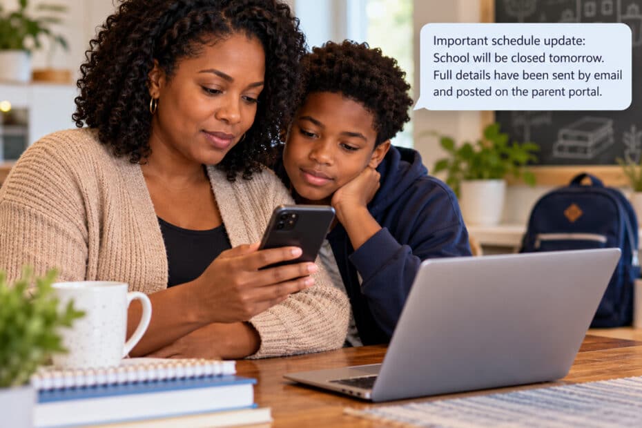 Schools Use SMS Alerts