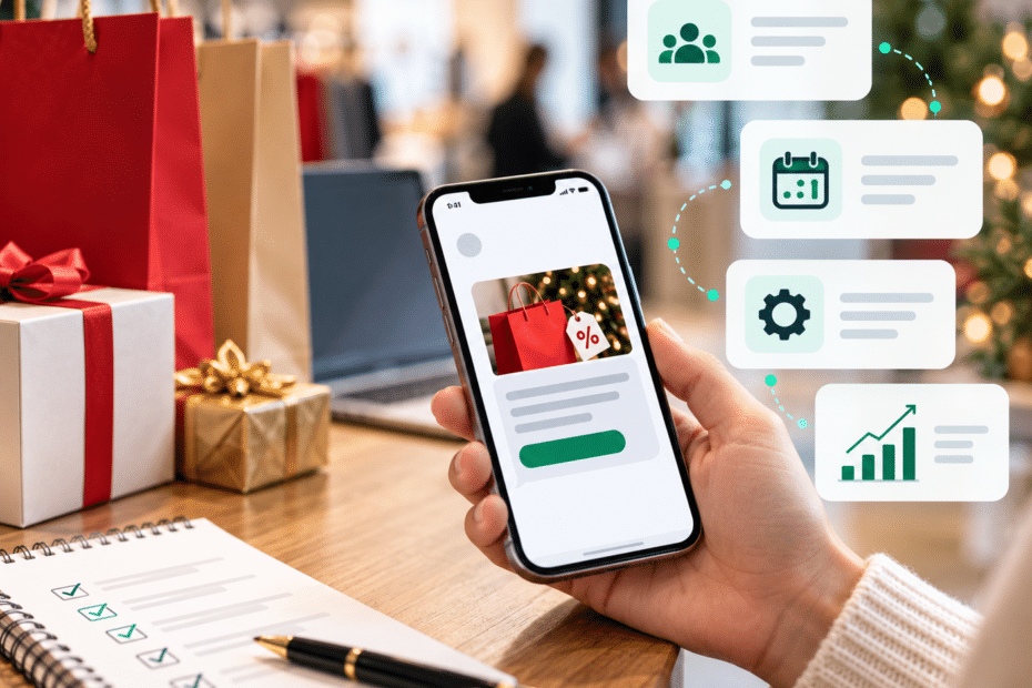 Holiday SMS Marketing Workflow